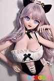 レースドレスお嬢様 猫耳 エルフラブドール 漫画美女 二次元 アニメエロ人形 水城理沙 RAD021 elsababe 等身大 148cm ぽっちゃりダッチワイフ