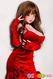 チャイナドレス美女 アニメ 二次元 瞑り目 口開閉セックスドール ElsaBabe 148cm 巨乳 RAD054 莓谷恋