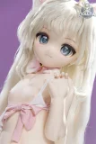 猫耳 青い瞳 白髪 低身長 愛しい 妹系ラブドール