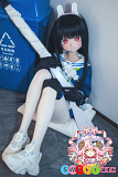 セックスドール アニメ風 銃を持つ 美少女 S-TPE製 羊角社Croissant Doll#B02ヘッド 141cm AAカップ 垃圾兔