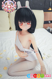 ラブドール 貧乳 アニメ風 色気 二次元美少女 S-TPE製 羊角社Croissant Doll#B02ヘッド 141cm AAカップ 垃圾兔