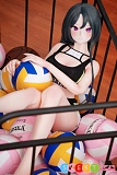 性処理 エッチ 黒いビキニ コスチュームダッチワイフ 150cm mozudoll 神崎樱花
