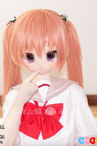 Guavadoll F01 ヘッド 可愛い小柄ツインテール少女  147cm Dカップ  アニメ風リアルドールビニールヘッド+TPEボディ セックス人形
