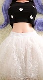 BCDOLL アニメドール 86cm トルソー Dカップ 巨乳 M03 ぶらこ 紫髪の美少女 シリコン 高級ラブドール 新品代理