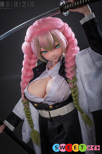 BCDOLL 等身大 アニメドール O03 Mitsuri Kanroji 甘露寺蜜璃のコスプレ 155cm Jカップ シリコン製 ラブドール かわいい 二次元美少女