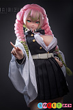 アニメ風 sexdoll 巨乳 鬼滅の刃 甘露寺蜜璃のコスプレ ぽっちゃり ピンク髪美少女 アニメドール BCDOLL O03 Mitsuri Kanroji 155cm Jカップ