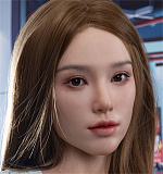 Top-Sino Doll T48 米韵ヘッド 165cm Eカップ 巨乳  優しい眼鏡お姉さん 高級ラブドール フルシリコン製 超擬真の肌テクスチャ 宣材写真はアートワークカスタム版
