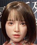 Top-Sino Doll T48 米韵ヘッド 165cm Eカップ 巨乳  優しい眼鏡お姉さん 高級ラブドール フルシリコン製 超擬真の肌テクスチャ 宣材写真はアートワークカスタム版
