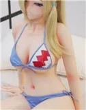 色気美人 アニメドール Irokebijin 98cm Lカップ 爆乳  Koharu 困り眉 黒髪セクシー S-TPE製ヘッド シリコン製ボディ ミニアダルトドール