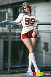 リアルドール 等身大 最新 欧米風 健康美 シリコン製 高級 rzr doll 人造人 AP02 Monaヘッド 164cm Eカップ Delux究極版 No.20