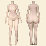 羊角社 アニメドール 132cm バスト大 #B02 ルルムヘッド かわいい 手描きメイク キャラクター  ソフトビニール製ヘッド+S-TPE製ボディ