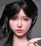 LACEDOLL 晚冰 メイク① 168cm Dカップ 巨乳 ラブドール インテリ メガネ美人 ダッチワイフ シースルー エロドレス  高級リアルドール 代理通販