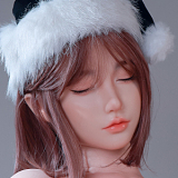LACEDOLL 晚冰 メイク① 168cm Dカップ 巨乳 ラブドール インテリ メガネ美人 ダッチワイフ シースルー エロドレス  高級リアルドール 代理通販