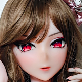 ElsaBabe AHR020 玄羽时子 アニメドール 148cm L 爆乳 ピンクセクシーランジェリー シリコン製 ムチムチ漫画美少女 ラブドール