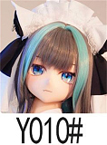 WM Doll アニメラブドール 157cm Bカップ Y015ヘッド【ソフトビニール製ヘッド+シリコン製ボディ】ダッチワイフ フィギュア