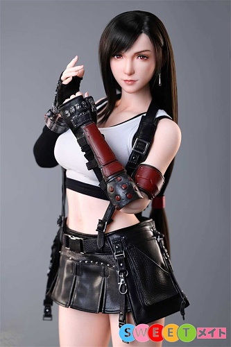 【予約販売】ROSE IDOL 75cm #IDOL 001 ティファコスプレ 戦闘ガールクール美人フィギュア  シリコン製 セックスドール 新作 ミニダッチワイフ