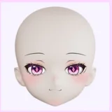 MW Girl 魔物姫 萌え系アニメヘッド単体 ソフトビニール製頭部 シリコン製ヘッド選択可能 かわいいラブドール