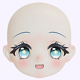MW Girl 魔物姫 里奈 まん丸の目のかわいいアニメ美少女 セックスドール 70cm バスト小 フィギュア ソフトビニール製頭部 シリコンボディ 桃色のチャイナドレス