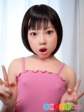 ラブドール 貧乳 驚いた表情 小柄 軽量 高級 シリコン製 ROS機能付き J-cute 楓(かえで)ヘッド 128cmバスト平