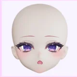 MW Girl 魔物姫 萌え系アニメヘッド単体 ソフトビニール製頭部 シリコン製ヘッド選択可能 かわいいラブドール