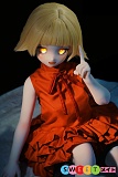 XYGO 許願谷 アニメドール 142cm AAカップ 傷物語 キスショット 忍野忍コスプレ 小柄少女 リアルドール