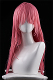 Yearndoll LZ02ヘッド 135cm Dカップ アニメドール 黒猫 猫耳 ピンク ボブヘア 笑顔 漫画顔 水着 ビキニ フルシリコン 等身大ドール