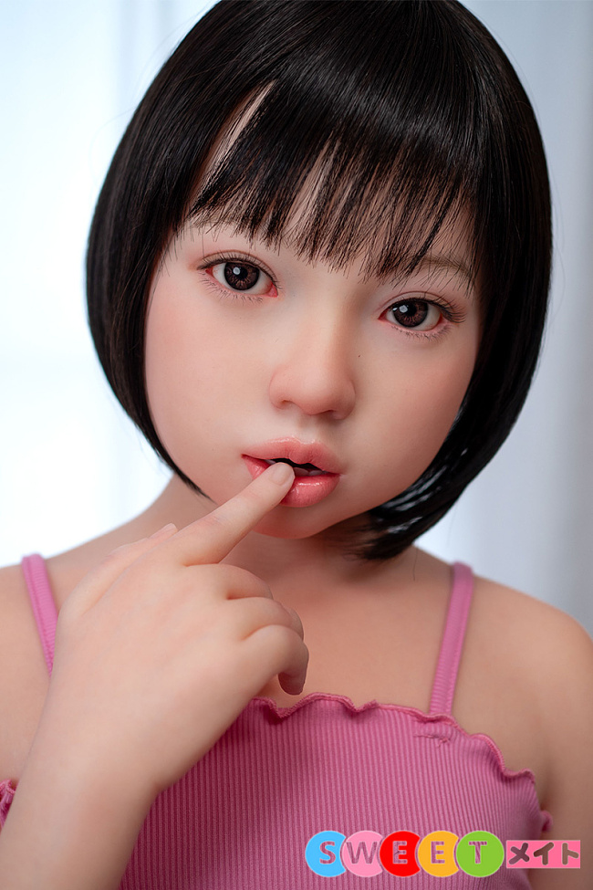 J-cute 貧乳 ラブドール AGB35楓(かえで)ヘッド 128cm バスト平 かわいい妹系ダッチワイフ シリコン製 軽量 高級 シリコン製 ROS機能付き