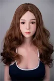 Yearndoll LZ02ヘッド 135cm Dカップ アニメドール 黒猫 猫耳 ピンク ボブヘア 笑顔 漫画顔 水着 ビキニ フルシリコン 等身大ドール