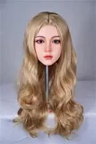 Yearndoll LZ02ヘッド 135cm Dカップ アニメドール 黒猫 猫耳 ピンク ボブヘア 笑顔 漫画顔 水着 ビキニ フルシリコン 等身大ドール