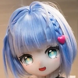 MW Girl 魔物姫 萌え系アニメヘッド単体 ソフトビニール製頭部 シリコン製ヘッド選択可能 かわいいラブドール