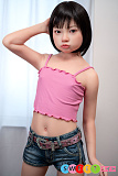セックスドール 貧乳 萌え 美少女 小柄 高級 シリコン製 ROS機能付き J-cute 楓(かえで)ヘッド 128cm バスト平