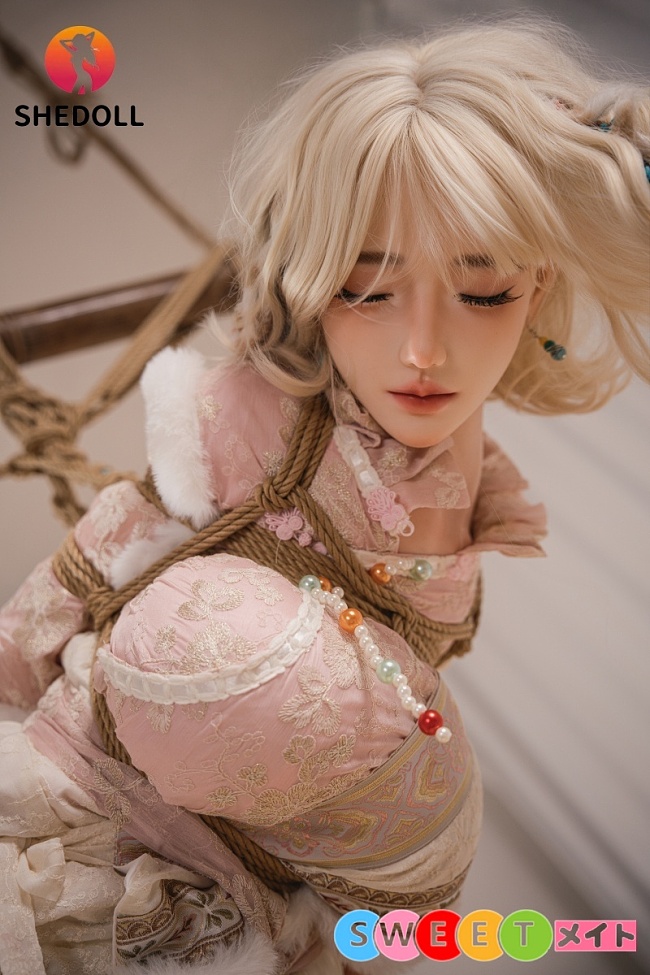 SHEDOLL 楚琳(眠り目)ヘッド 清楚系美人 縛りプレイ セクシー ドM ダッチワイフ163cm Hカップ 爆乳 セックス人形 フルシリコン