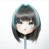 MW Girl 魔物姫 アニメドール 和酒ヘッド 121cm  バスト大 舌出し妖艶な美少女 酒吞童子のコスプレ フルシリコン製  高級 小柄 ラブドール 軽量