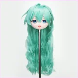 MW Girl 魔物姫 アニメドール 和酒ヘッド 121cm  バスト大 舌出し妖艶な美少女 酒吞童子のコスプレ フルシリコン製  高級 小柄 ラブドール 軽量