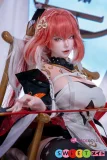 LACEDOLL『鳴潮』长离コスプレ ダッチワイフ 口開閉 玄叶メイク① 163cm Hカップ 戦闘ガールセクシー美肌赤髪