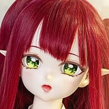 MW Girl 魔物姫 アニメドール 和酒ヘッド 121cm  バスト大 舌出し妖艶な美少女 酒吞童子のコスプレ フルシリコン製  高級 小柄 ラブドール 軽量