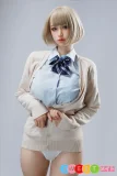 Sanhui Doll リアル皮膚塗装メイク付き 制服美少女 #41 彩月 158cm Eカップ アダルトドール