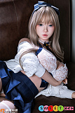 アダルトドール シリコン製 高級 色っぽい美少女 Real Girl Rain Storm别注品 猫ヘッド 153cm Iカップ