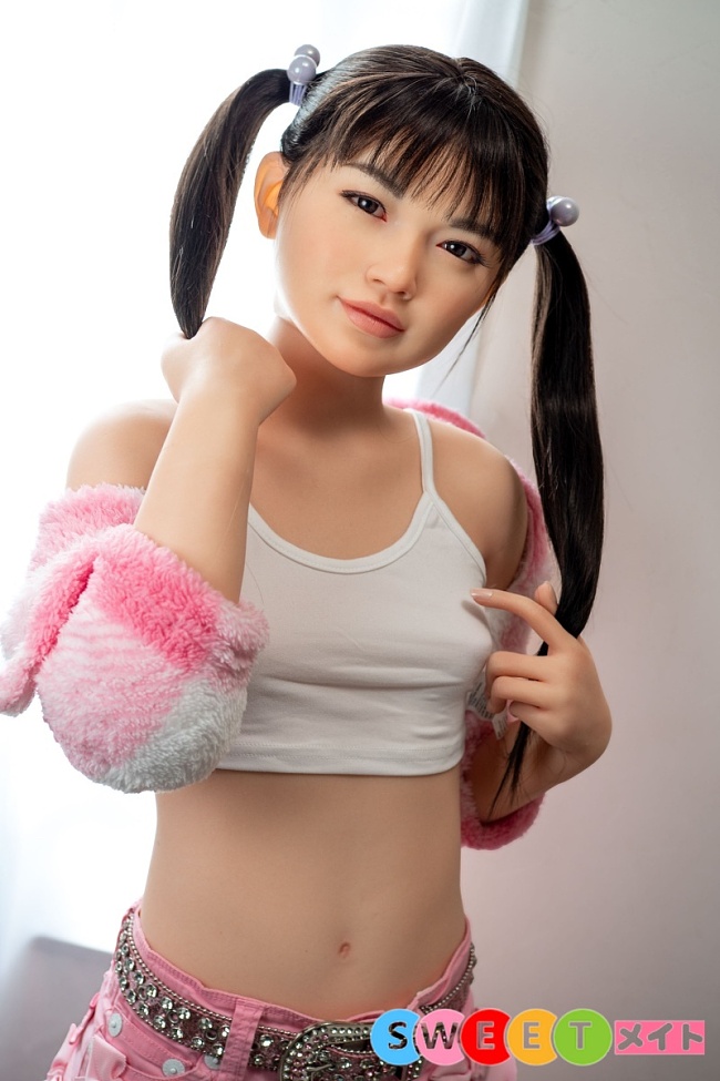 J-cute AGD07 唯 133cm ツインテール少女 貧乳ダッチワイフ sexdoll かわいいセックスドール掲載画像はフルシリコン製