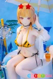 MW Girl 魔物姫 咲夢 ホリデー 水着 ビキニ 少女 可愛い ダッチワイフ 138cm XL 爆乳 フルシリコン製 低身長