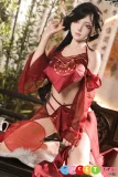 魔族人形 リアル系 红菱 普乳中国風女子魅惑セクシー アニメアダルトドール150cm Cカップ