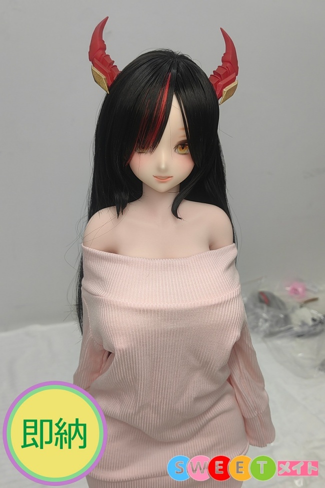 【即納 日本倉庫在庫 最速2-3日届ける】Mini Doll 腓特烈大帝（feiteliedadi） 60cm 悪魔コスプレ sex 人形 ソフトビニールヘッド+シリコンボディ リアルドール