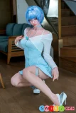 アート技研 Art-doll リアルドール 163cm Dカップ 普乳 A27 幸也 綾波レイコスプレ セクシー眼鏡お姉さん