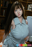 セックスドール ぽっちゃり 黒髪美少女 高級 フルシリコン製 Real Girl Rain Storm别注品 153cm Iカップ 猫ヘッド