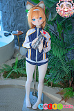 等身大 リアル人形 キュート 狐耳の美少女 コスプレ アニメドール 羊角社 141cm AAカップ #B04ヘッド 