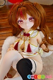 巨乳アニメドール かわいい セックス人形 mw girl 魔物姫 コラボ限定アニメドール 85cm 罗塞菈 小柄 cosplay コスプレ風ラブドール