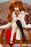 小型ラブドール アニメ風 85cm MW Girl 魔物姫 コラボ 巨乳 罗塞菈 sexdoll ドレス ツインテール座りアニメドール 