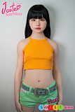シリコン製 ラブドール 貧乳 清楚系美少女 ロングヘア ROS口開閉機能付き J-cute 144cm Aカップ ADG38遥ヘッド