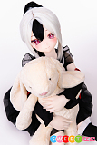 アニメ セックスドール かわいいロリータ服の美少女 シリコンヘッド+TPE製ボディ XYGO(许愿谷) R04珈黛ヘッド 141cm Cカップ