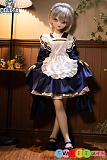 メイドラブドール 小柄 軽い 二次元美少女 シリコンヘッド TPEボディ DOLLTA 132cm AAカップ 凛 (Rin)ヘッド